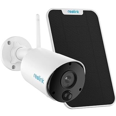REOLINK 2K 3MP Argus Eco met zonnepaneel Beveiligings Camera Buiten voor thuis, Draadloze Outdoor WiFi Batterij Camera Buiten, IR Nachtzicht PIR Bewegingsdetectie, 2-Weg Audio microSD Card Slot REOLINK 2K 3MP Argus Eco met zonnepaneel Beveiligings Camera Buiten voor thuis, Draadloze Outdoor WiFi Batterij Camera Buiten, IR Nachtzicht PIR Bewegingsdetectie, 2-Weg Audio microSD Card Slot