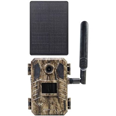 PNI Hunting 751 PRO camouflage videobewakingscamera, 16MP, 4G LTE, nachtzicht, batterij, zonnepaneel, onzichtbare LED's voor dieren, IP66 PNI Hunting 751 PRO camouflage videobewakingscamera, 16MP, 4G LTE, nachtzicht, batterij, zonnepaneel, onzichtbare LED's voor dieren, IP66