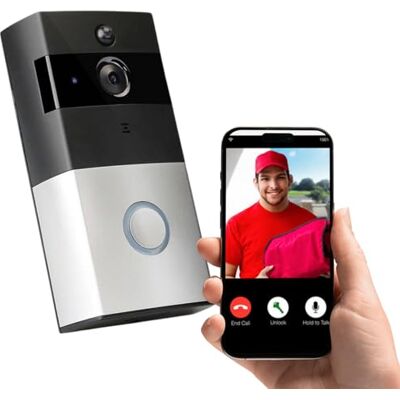 Home It Video Deurbel - Wi-Fi & App - Batterijen Home It Video Deurbel - Wi-Fi & App - Batterijen