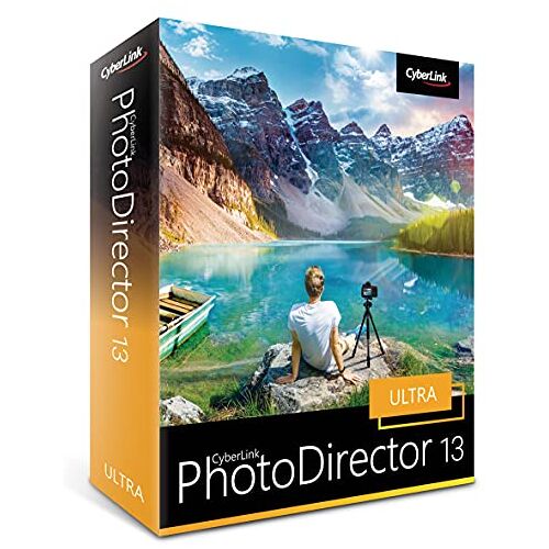 CyberLink PhotoDirector 13 Ultra   Krachtige fotobewerking   Levenslange licentie   BOX   Windows