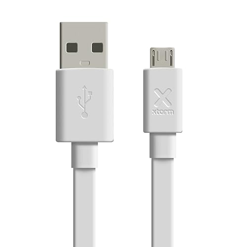 Microsoft Xtorm Flat USB to Micro USB cable (1m) White