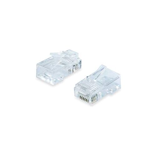 Equip Adapter connector ronde kabel C5e RJ45 100 5st/set