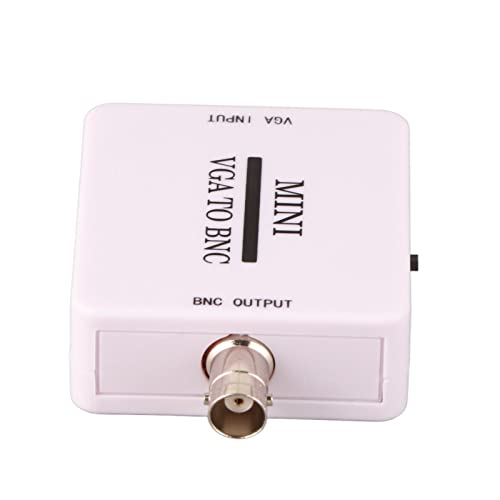 Annadue Video-omzetter, HDTV Video HD-adapter Mini HD VGA Naar BNC Video-omzetter voor en Videoapparatuur voor Thuis