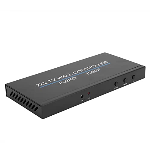 Jauarta 2 x 2 HDMI video beeldverwerkingsprocessor scherm splitsen 1080P videowand controller 110 240V (US-stekker)