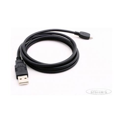 SYSTEM-S USB-kabel datakabel oplaadkabel voor Trekstor i.Beat Move S 2.0 i.Beat Ghettoblaster Mini MP3-speler