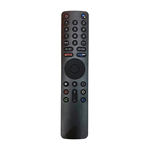 Nicoone Bluetooth Voice Afstandsbediening Vervanging Past voor Smart Android TV L55MS- 5A met Bluetooth Voice (bevestig of uw apparaat ondersteunt Bluetooth voice remote functie)