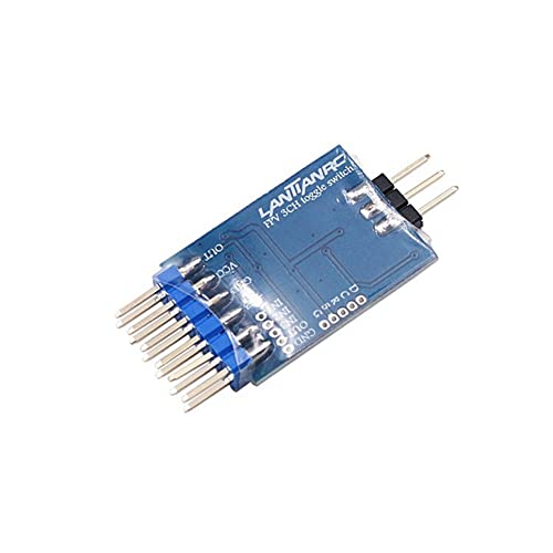 Louttary Video switcher-module 3-weg video switch module 5.8G 3-kanaals video switch-eenheid voor RC-FPV-camera