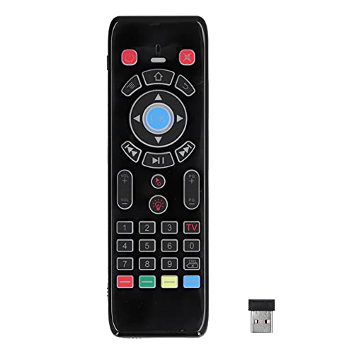 Snufeve6 Voice Remote, Remote Mouse 2,4 GHz Wireless voor projectoren voor tv-boxen