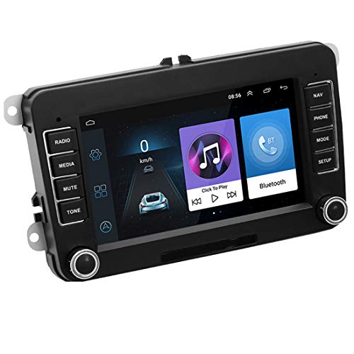 GOFORJUMP 2 DIN Android 17,8 cm GPS-navigatiesysteem autoradio mediaspeler voor Bora Golf V/W P/olo V/Olkswagen Passat B6 B7 Touran