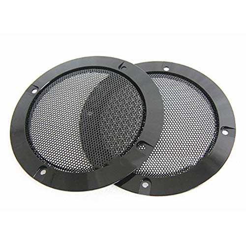 SRMAN 2 Stks 4 Inch Speaker Speaker Grille Speaker Vervangbare Ronde Speaker Bescherming Grille