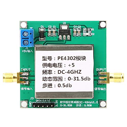 Garosa PE4302 RF Verzwakkermodule, Hoge Lineariteit 0.5dB Stappen Digitale Programmagestuurde Module Numerieke Controle Verzwakker,module