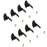 Gravity Infuser 8pcs DIY RC Boten 2-Blades Diameter 38/40/45/47 mm Propeller Pitch 40mm Nylon Paddle Aperture 4mm Props met koperen mouw (Color : 8pcs 40x4mm)