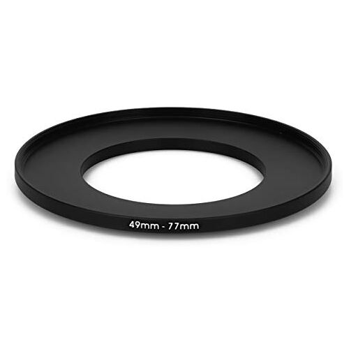 fittings4you 49 mm 77 mm Filter Adapter Step-Up Adapter Filteradapter Step Up 49-77