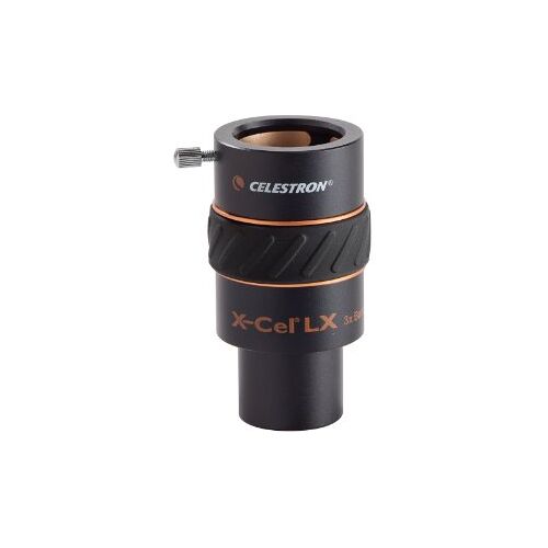 Celestron 93428 1.25 Inch X-Cel LX 3x Barlow Lens Zwart