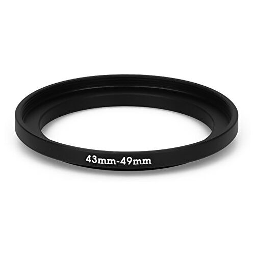 fittings4you 43 mm 49 mm Filter Adapter Step-Up Adapter Filteradapter Step Up 43-49