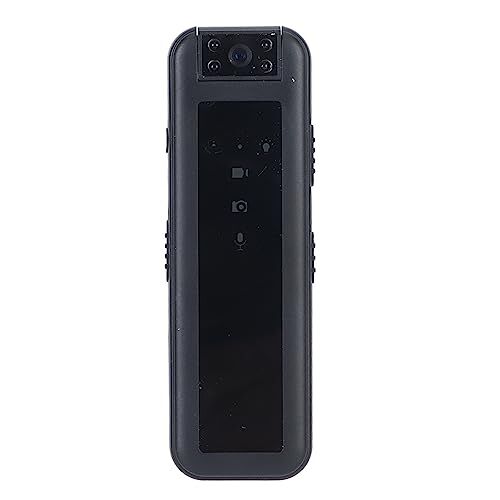 Bewinner Mini Body Camera Video Recorder, Draagbare HD Draaibare Lens Mini Video Recorder, 600 MAh Digitale Voice Recorder voor Lezingen