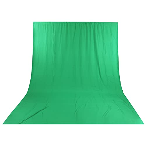 Naroote Green Screen Chromakey Achtergrond Doek, Fotografie Chromakey Wasbaar Duurzaam 3x6m voor Studio voor Foto voor Video