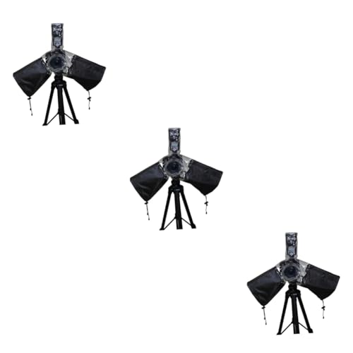 jojofuny 3 Stuks Regen Camera Beschermer Regenpak Foto Regenbeschermer Regenhoes Voor Camera Camerabeschermer Camera Lens Beschermer Arm Camera Regen Spiegelreflex Camera Telefoto