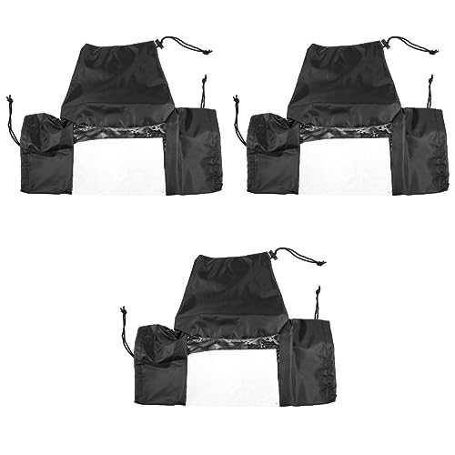 Mikikit 3Pcs Camera Regenhoes Digitale Camera'S Digitale Didital Camera Case Voor Camera'S Outdoor Camera Protector Camera Mouw Regenhoes Voor Slr Camera Regenhoes Voor Dslr Camera Pvc