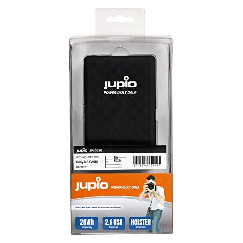 Jupio JPV0530 DSLR NP-FW50 Power Vault (28 Wh).