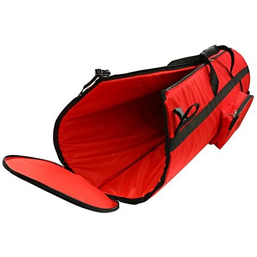 Geoptik 30A035 Gevoerde tas voor telescopen, rood