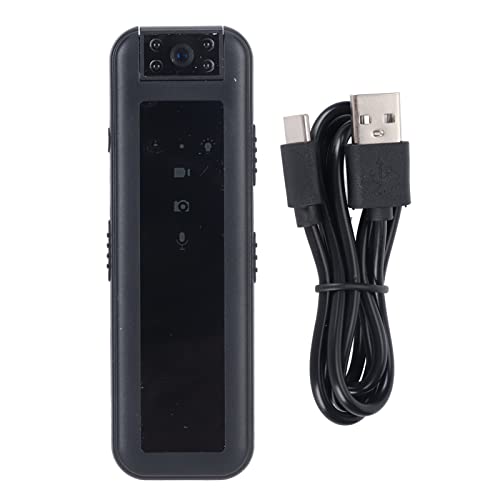 Reuiqu Digitale Voicerecorder, Spraakgestuurde Recorder, Videorecorder Draagbare HD Draaibare Lens 600mAh Digitale Voicerecorder Voor Lezingenvergaderingen