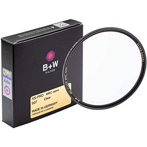 B&W beschermfilter, Clear Filter (30,5 mm, MRC Nano, XS-Pro, 16x coating, slim, Premium), 37 mm