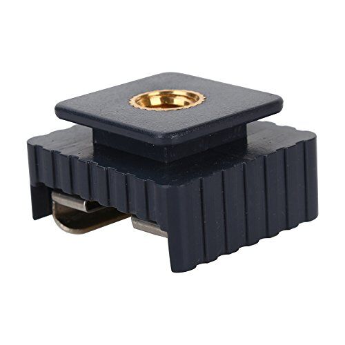 Meiyya Flitsschoenadapter, 1/4''-draadflitsschoenadapter voor cameraflitsers for