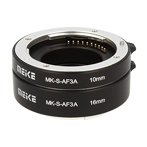 Impulsfoto Automatische tussenringen 2-delig 10 mm & 16 mm voor macrofotografie, compatibel met Sony NEX systeemcamera's **Metalen contact **