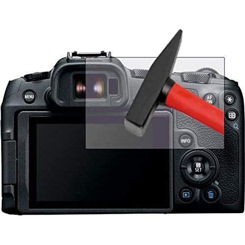 EnWi HSW   2x pantserbeschermingsfolie 9H displaybeschermingsfolie helder voor Canon EOS R8 [GEEN pantserglas]