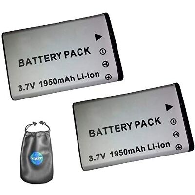 Amsahr A Digitale camera en camcorder batterij vervanging voor Casio NP-90, EX-H10 van Paket-2 inclusief objectief accessoires Amsahr A Digitale camera en camcorder batterij vervanging voor Casio NP-90, EX-H10 van Paket-2 inclusief objectief accessoires