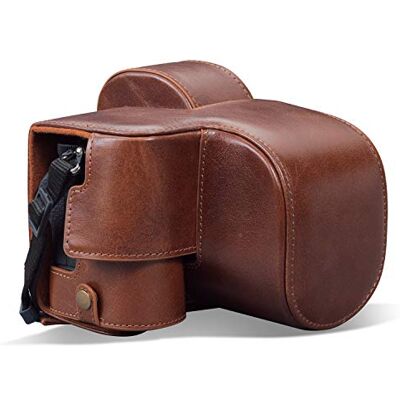 MegaGear MG1943 ooit klaar echt lederen camera geval compatibel met Nikon Z5 bruin MegaGear MG1943 ooit klaar echt lederen camera geval compatibel met Nikon Z5 bruin