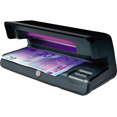 Safescan 50 Black UV-detector voor valse bankbiljetten, verificatie van creditcards en identiteitsdocumenten Safescan 50 Black UV-detector voor valse bankbiljetten, verificatie van creditcards en identiteitsdocumenten