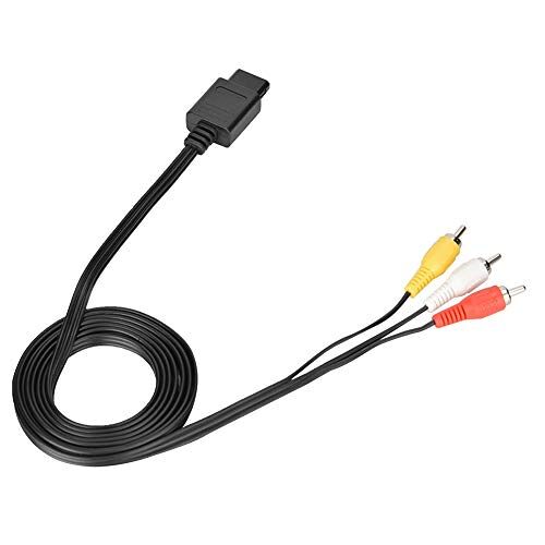 CCYLEZ AV-kabel voor, Hoogwaardige Composietkabel met video- en 2 -uitgangen, Lengte 175 Cm, Eenvoudige Installatie