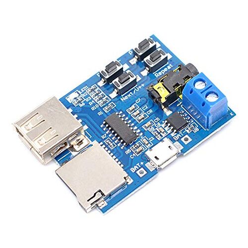 DollaTek MP3 verliesvrije decoder decodering vermogensversterker MP3-speler audiomodule mp3 decoder board ondersteuning TF-kaart USB