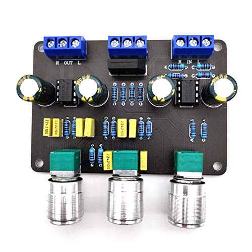 Nemeaii Dual NE5532 stereo voorversterker board audio hifi-versterker equalizer voorversterker hoge bas toon control voorversterker