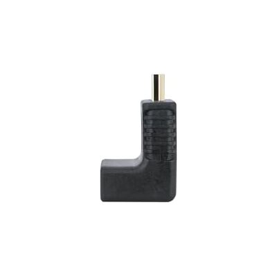 Blendend Afgeschuinde HDMI-adapter, ontworpen voor het aansluiten van HDMI-apparaten in nauwe ruimtes, beschikt over een vrouwelijke naar mannelijke stekker, ideaal om verbuiging van kabels te voorkomen. Blendend Afgeschuinde HDMI-adapter, ontworpen voor het aansluiten van HDMI-apparaten in nauwe ruimtes, beschikt over een vrouwelijke naar mannelijke stekker, ideaal om verbuiging van kabels te voorkomen.