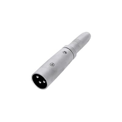 Adam Hall 7853 Adapter 6,3 mm jack stereo vrouwelijk naar XLR mannelijk Adam Hall 7853 Adapter 6,3 mm jack stereo vrouwelijk naar XLR mannelijk