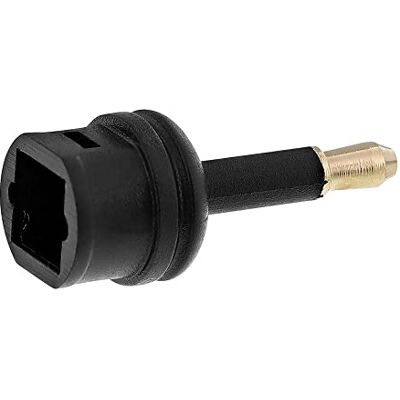 T'nB Adapter Toslink bus op optische jackstekker 3,5 mm mannelijk T'nB Adapter Toslink bus op optische jackstekker 3,5 mm mannelijk