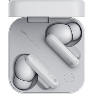 CMF BY NOTHING Buds Pro 2 draadloze oordopjes met HiFi-geluid, 50 dB Smart Active Noise Cancellation, 6 HD-microfoons en Spatial Audio, 2025 Lichtgrijs CMF BY NOTHING Buds Pro 2 draadloze oordopjes met HiFi-geluid, 50 dB Smart Active Noise Cancellation, 6 HD-microfoons en Spatial Audio, 2025 Lichtgrijs