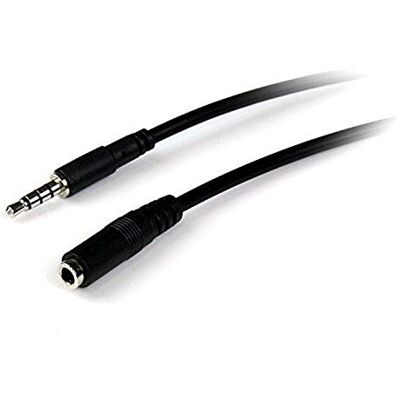 StarTech .com 1 m 3,5 mm 4-pol. TRRS-headset-verlengkabel mannelijk/vrouwelijk StarTech .com 1 m 3,5 mm 4-pol. TRRS-headset-verlengkabel mannelijk/vrouwelijk