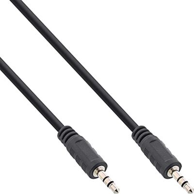 InLine Jack kabel, 3,5 mm stekker/stekker, stereo, 1,5 m InLine Jack kabel, 3,5 mm stekker/stekker, stereo, 1,5 m