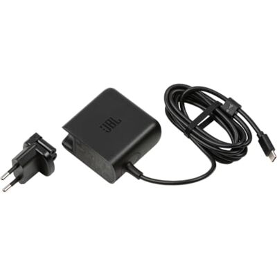 JBL Power Adapter voor Xtreme 3, Xtreme 4 en Xtreme 5 – USB‑C PD-oplader, 15-80 W, EU-stekker, zwart JBL Power Adapter voor Xtreme 3, Xtreme 4 en Xtreme 5 – USB‑C PD-oplader, 15-80 W, EU-stekker, zwart