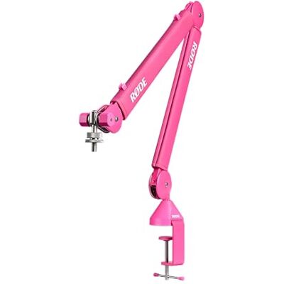 RØDE Microfoons Premium Professionele Studio Boom Arm PSA1+ (Roze) Belangrijkste details: Studio Arm met Veerdemping en Kabelbeheer (Roze) RØDE Microfoons Premium Professionele Studio Boom Arm PSA1+ (Roze) Belangrijkste details: Studio Arm met Veerdemping en Kabelbeheer (Roze)