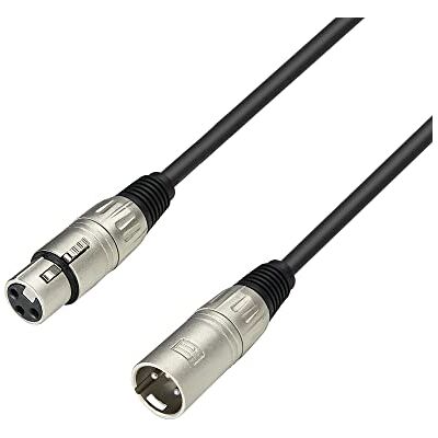 Adam Hall K3 MMF 0100 microfoonkabel XLR vrouwelijk naar XLR mannelijk 1 m Adam Hall K3 MMF 0100 microfoonkabel XLR vrouwelijk naar XLR mannelijk 1 m