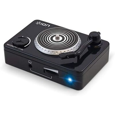 ION Audio Vinyl Forever draaitafel naar computer adapter (USB) zwart ION Audio Vinyl Forever draaitafel naar computer adapter (USB) zwart