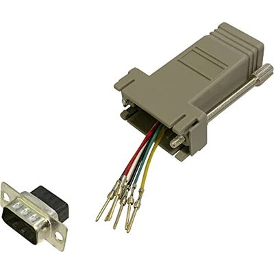 BKL Electronic 10121103 Adapter D-SUB-stekker 9 pol. RJ12-bus 1 st. Single BKL Electronic 10121103 Adapter D-SUB-stekker 9 pol. RJ12-bus 1 st. Single