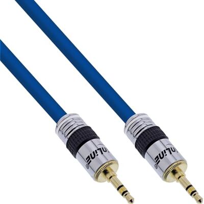 InLine 99952P Premium audiokabel 3,5 mm stereo M/M 2 m InLine 99952P Premium audiokabel 3,5 mm stereo M/M 2 m