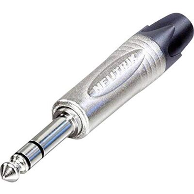 Neutrik NP3X 6.3mm Jack Plug Stereo, 60.0 mm* 15.0 mm* 15.0 mm Neutrik NP3X 6.3mm Jack Plug Stereo, 60.0 mm* 15.0 mm* 15.0 mm