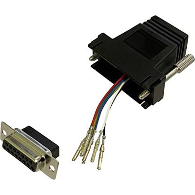 BKL Electronic 10121113 Adapter D-SUB-bus 15-pol. RJ12-bus 1 st. Single BKL Electronic 10121113 Adapter D-SUB-bus 15-pol. RJ12-bus 1 st. Single